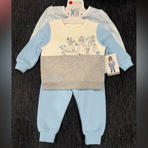 Disney Blue and Gray Princess Set